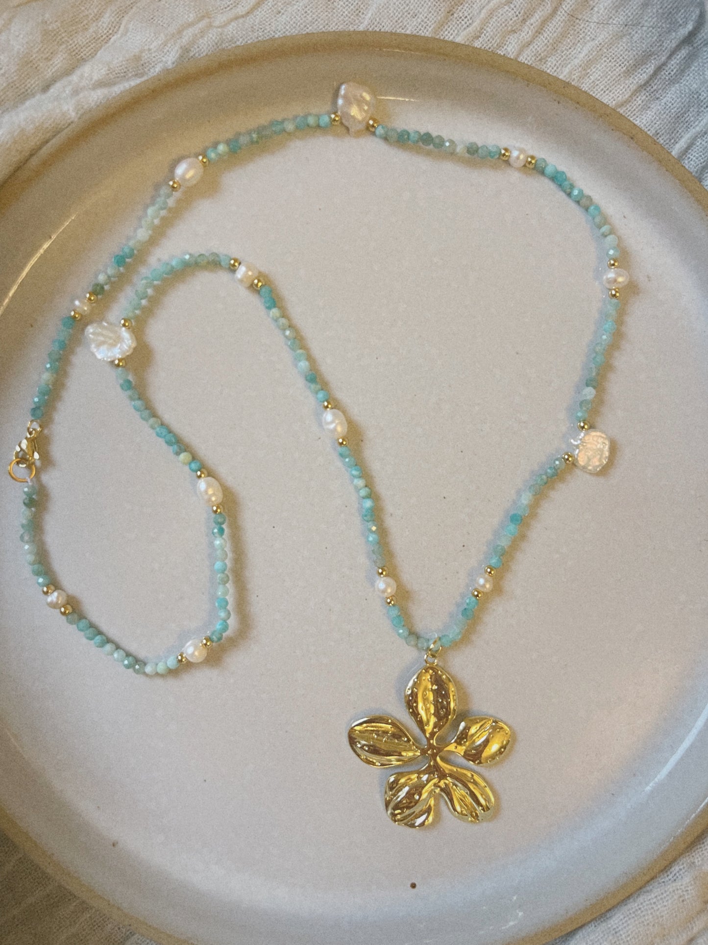 Aqua Necklace