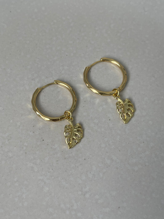 Bamboo Leaf Earrings